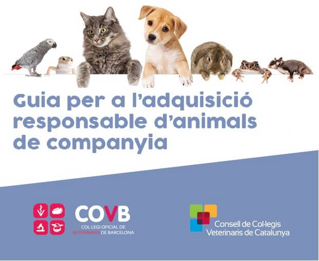 “Guia per a l’adquisició responsable d’animals de companyia” del COVB